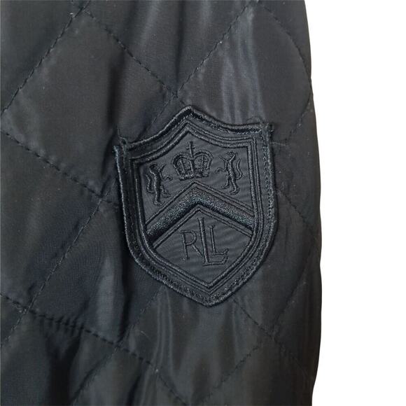 Lauren Ralph Lauren Womens Quilted Jacket L Classic Preppy Old Money Equestrian - Picture 6 of 9